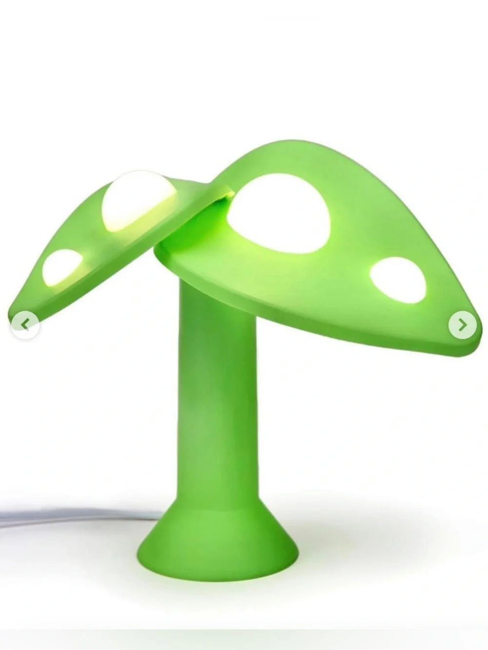 Bright Green Sprout Accent Lamp